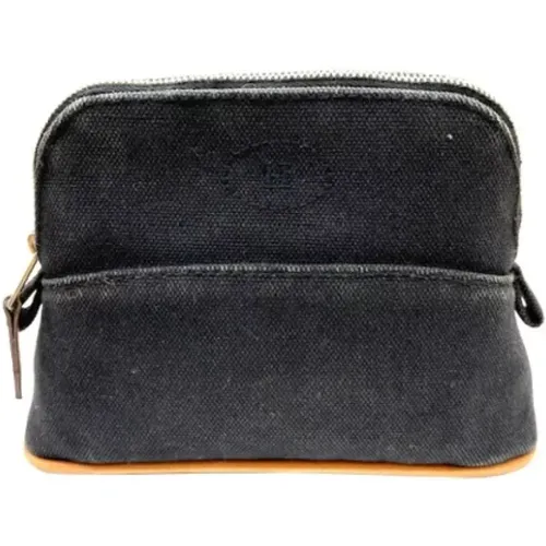 Pre-owned Canvas pouches , female, Sizes: ONE SIZE - Hermès Vintage - Modalova