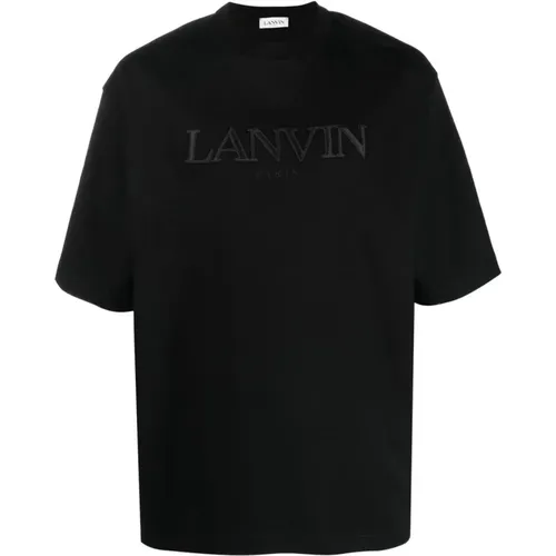 T-shirts and Polos , male, Sizes: XL, M, S, L - Lanvin - Modalova