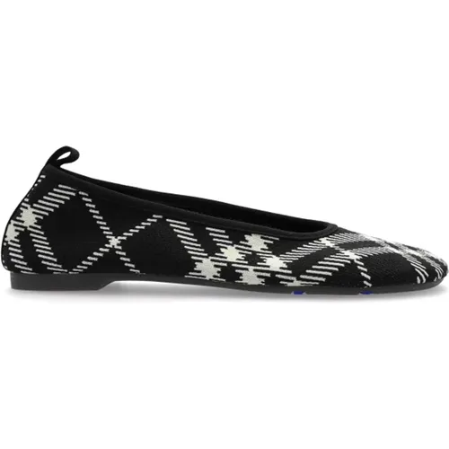 Ballet Flats Knit , Damen, Größe: 38 EU - Burberry - Modalova