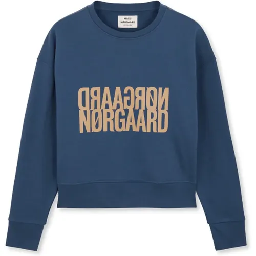 Soft and Stylish Sweatshirt , female, Sizes: XS, 3XL - Mads Nørgaard - Modalova