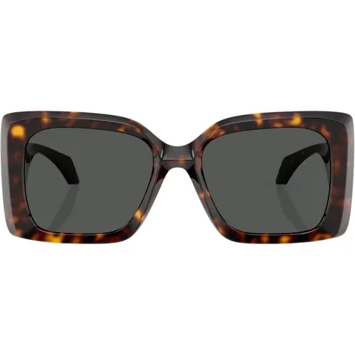 Trendige Unregelmäßige Sonnenbrille mit Medusa-Plakette - Versace - Modalova