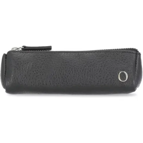 Leather Coin Case for Men , male, Sizes: ONE SIZE - Orciani - Modalova