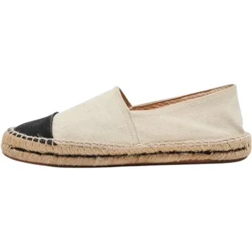 Pre-owned Canvas flats , female, Sizes: 4 UK - Carolina Herrera Pre-owned - Modalova