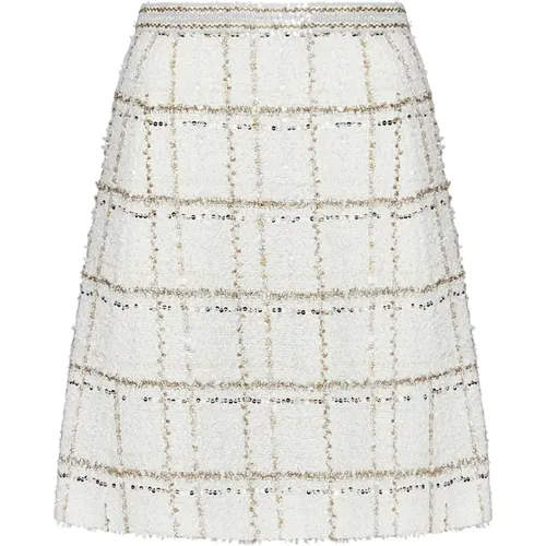 Women's Clothing Skirts White Ss24 , female, Sizes: S - Giambattista Valli - Modalova