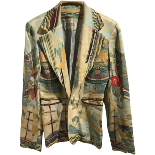 Pre-owned Silk outerwear , female, Sizes: S - Hermès Vintage - Modalova