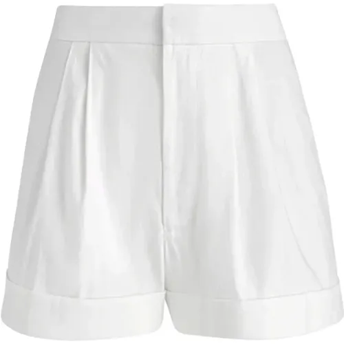 Leinen Shorts mit Bustier - alice + olivia - Modalova