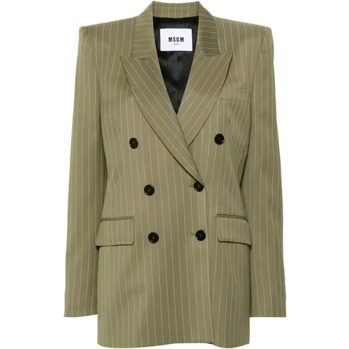 Stylish Jacket , female, Sizes: S - Msgm - Modalova