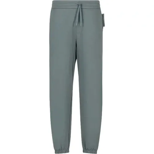 Grüne Herren Sweatpants Regular Fit , Herren, Größe: M - Armani - Modalova