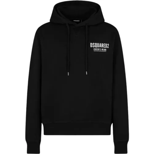 Icon Ceresio 7 Hoodie , male, Sizes: XL, 2XL, M, L - Dsquared2 - Modalova