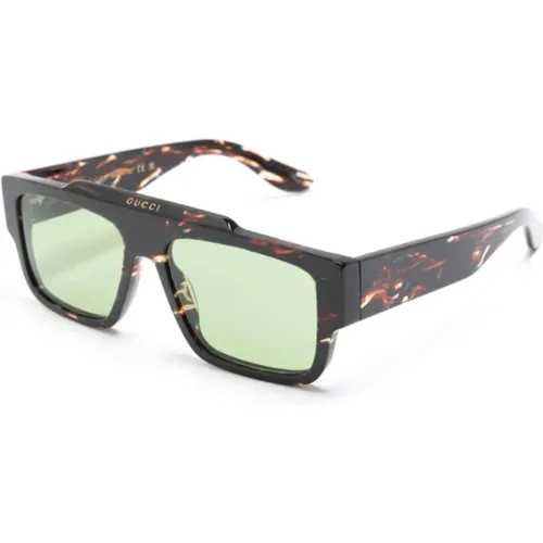 Gg1460S 002 Sunglasses , male, Sizes: 56 MM - Gucci - Modalova