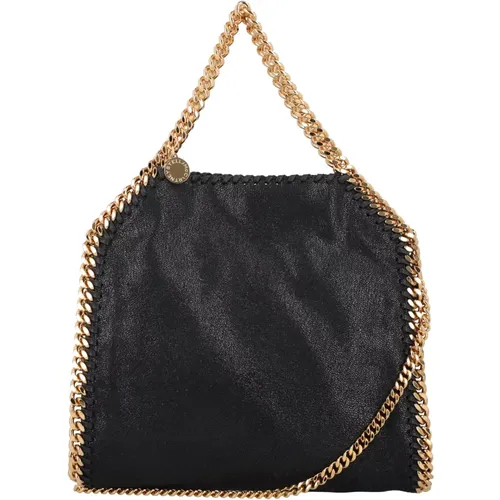Gold Chain Mini Tote Bag , female, Sizes: ONE SIZE - Stella Mccartney - Modalova