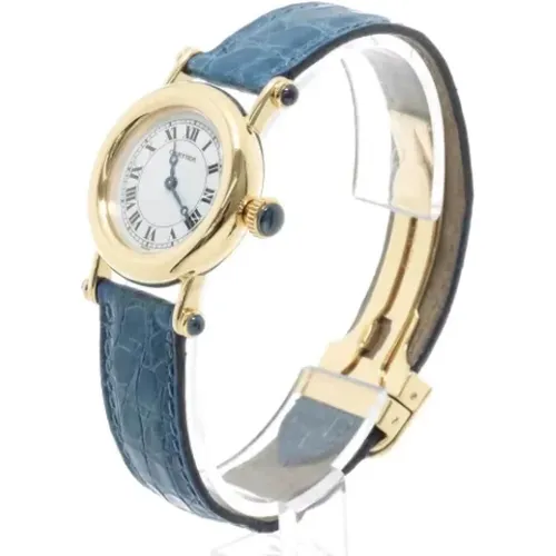 Pre-owned Stainless Steel watches , female, Sizes: ONE SIZE - Cartier Vintage - Modalova