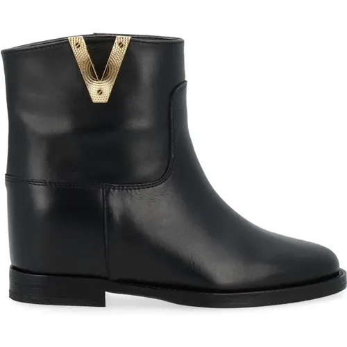 Diamond Split V Ankle Boot , female, Sizes: 5 1/2 UK, 3 UK, 4 1/2 UK, 2 UK, 3 1/2 UK - Via Roma 15 - Modalova