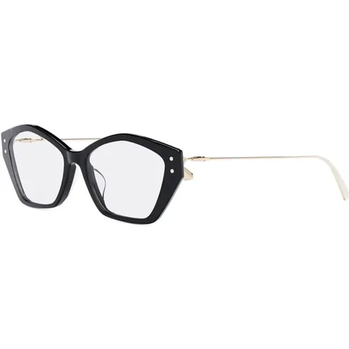 Glänzende Schwarze Sonnenbrille - Cd50069F - Dior - Modalova