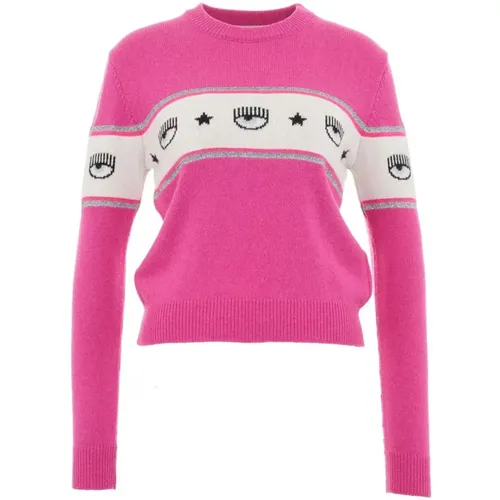 Knitwear , female, Sizes: 2XS - Chiara Ferragni Collection - Modalova