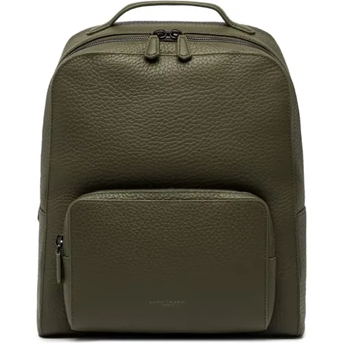 Minimal design leather backpack , female, Sizes: ONE SIZE - Gianni Chiarini - Modalova