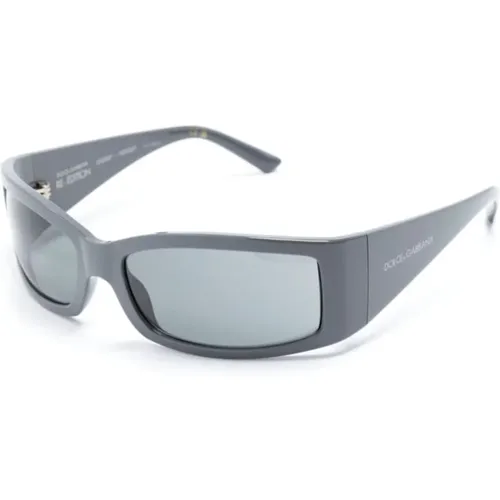 Grey Sungles with Original Case , unisex, Sizes: 61 MM - Dolce & Gabbana - Modalova