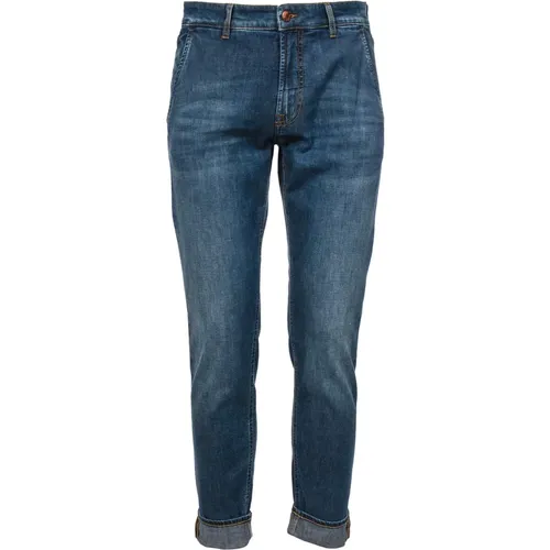 Slim-fit Jeans , male, Sizes: W40 - Siviglia - Modalova