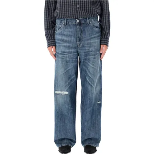 Vintage Rubber Wide-Leg Jeans - Our Legacy - Modalova