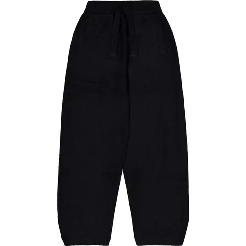 Sporty Tracksuit Style Silk Hosen , Herren, Größe: S - Laneus - Modalova