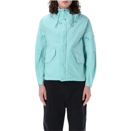 Men's Clothing Outerwear Dusty Turquoise Ss24 , male, Sizes: XL, L, M - Ten C - Modalova