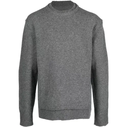 Round Neck Knitwear , male, Sizes: L - Maison Margiela - Modalova