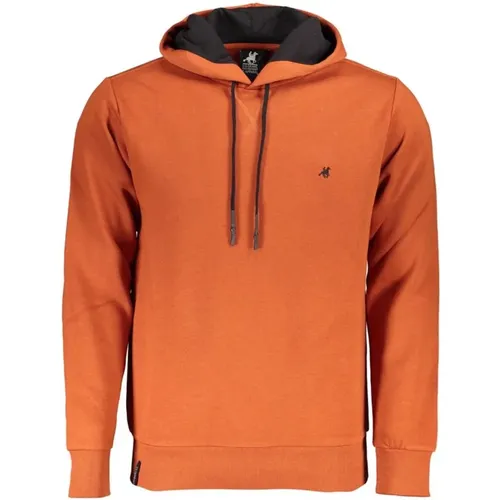 Bestickter Kapuzenpullover mit Logo , Herren, Größe: XL - U.S. Polo Assn. - Modalova