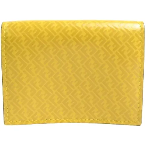 Pre-owned Leather wallets , female, Sizes: ONE SIZE - Fendi Vintage - Modalova