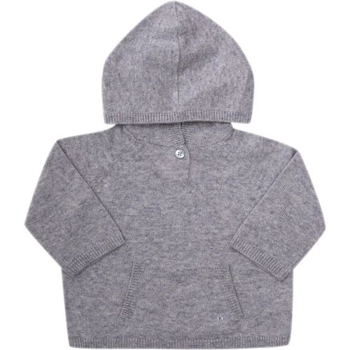 Cashmere sweater with hood , unisex, Sizes: 3m, 6m, 18m, 12m - Bonpoint - Modalova
