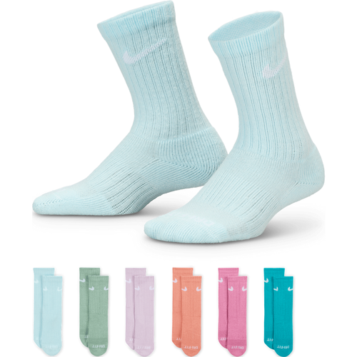Chaussettes mi-mollet Dri-FIT Performance Basics pour enfant (6 paires) - Nike - Modalova