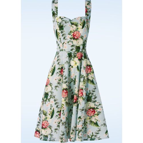 Robe corolle dos nu Bloom en clair - Banned Retro - Modalova