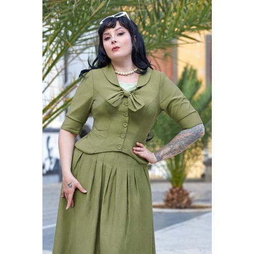 Blazer Eleanor Gia en vert gazon - miss candyfloss - Modalova