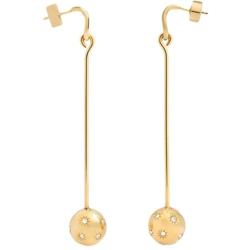 Ohrringe - Les Boucles Nodo With Crystals Earrings - Gr. unisize - in - für Damen - Jacquemus - Modalova