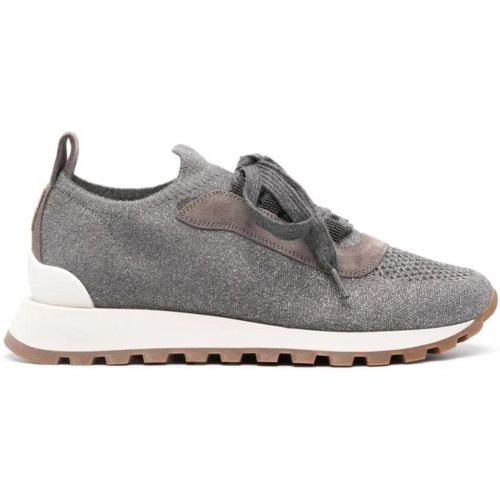 Low-Top Sneaker - Metallic Sneakers - Gr. 39 (EU) - in - für Damen - BRUNELLO CUCINELLI - Modalova