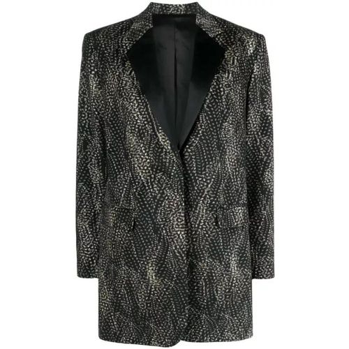 Single-Breasted Abstract-Print Blazer - Größe 38 - Isabel marant - Modalova