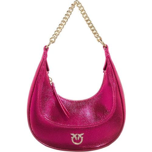 Hobo Bags - Brioche Hobo Mini - Gr. unisize - in Rosa - für Damen - pinko - Modalova