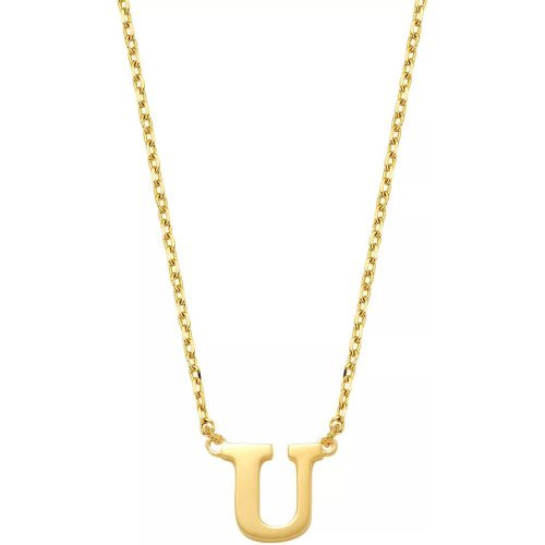 Halskette - Le Marais Chloé 14 Karat Initial Necklace Letter U - Gr. unisize - in - für Damen - Isabel Bernard - Modalova