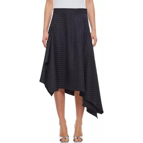 Panelled Square Hem Skirt - Größe 8 - black - J.W.Anderson - Modalova