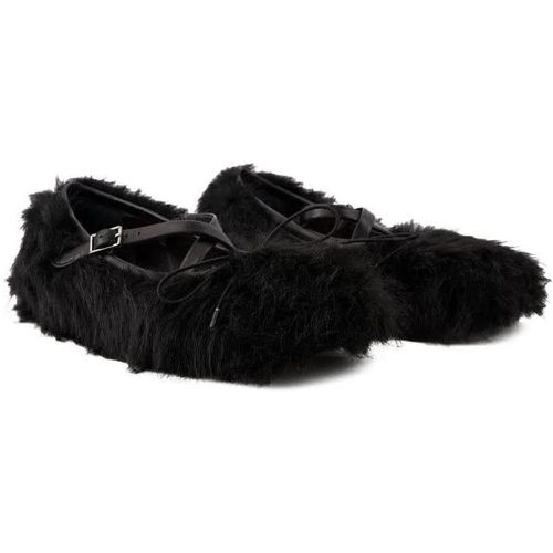 Loafers & Ballerinas - Criss Cross Ballerinas - Leather - Black - Gr. 35 (EU) - in - für Damen - Simone Rocha - Modalova