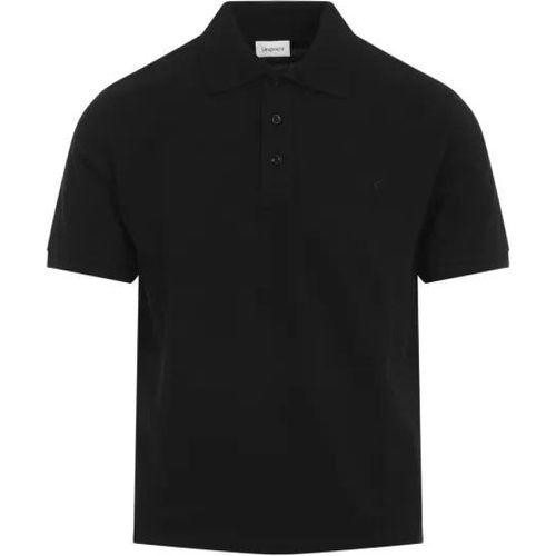 Cotton Polo - Größe XL - Saint Laurent - Modalova