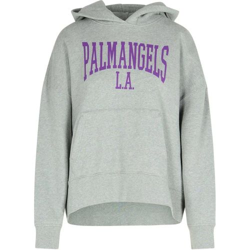 College' Grey Cotton Sweatshirt - Größe M - Palm Angels - Modalova