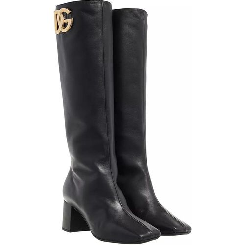 Boots & Stiefeletten - Nappa Leather Boots - Gr. 36 (EU) - in - für Damen - Dolce&Gabbana - Modalova
