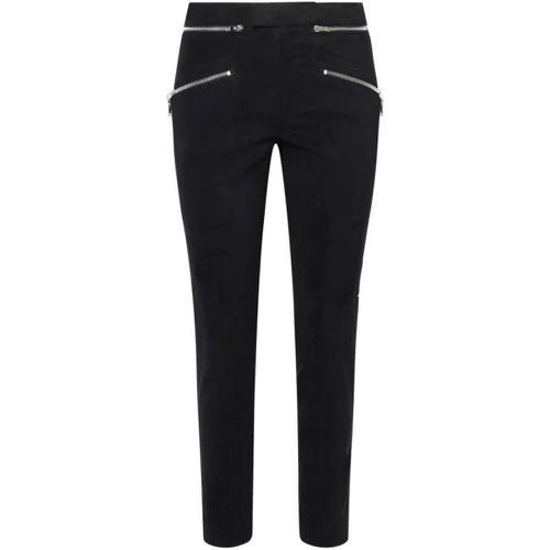 Black Cotton Trousers - Größe 38 - black - Isabel marant - Modalova