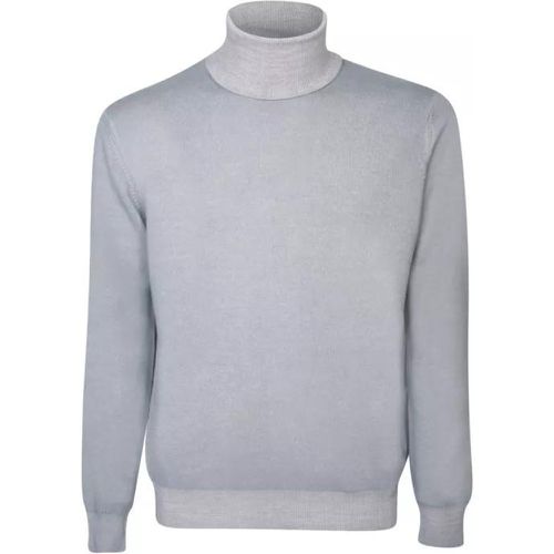 Wool-Blend Pullover - Größe 50 - gray - Dell'oglio - Modalova