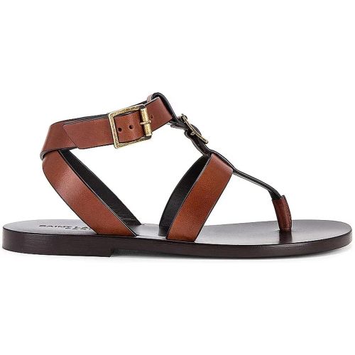 Sandalen - Hardy Leather Sandals - Gr. 36,5 (EU) - in - für Damen - Saint Laurent - Modalova