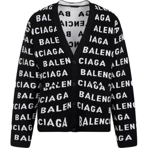 Wool Cardigan - Größe 3 - Balenciaga - Modalova