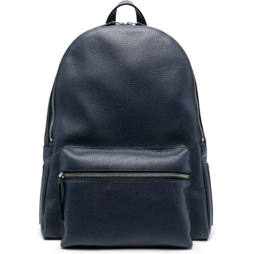Rucksäcke - Textured Leather Backpack With Adjustable Straps - Gr. unisize - in - für Damen - Orciani - Modalova