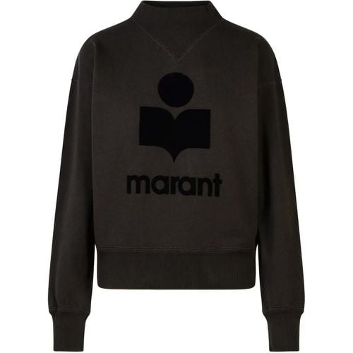 Moby' Black Cotton Blend Sweatshirt - Größe 34 - Etoile Isabel Marant - Modalova