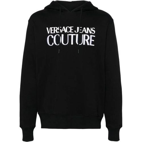 Sweatshirt With Print - Größe L - Versace Jeans Couture - Modalova