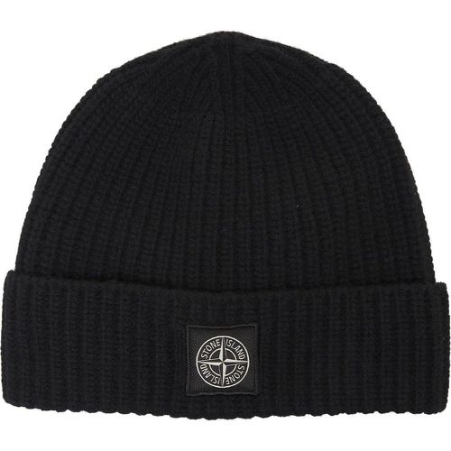 Caps & Mützen - Knit beanie in virgin wool - Gr. ONE SIZE - in - für Damen - Stone Island - Modalova